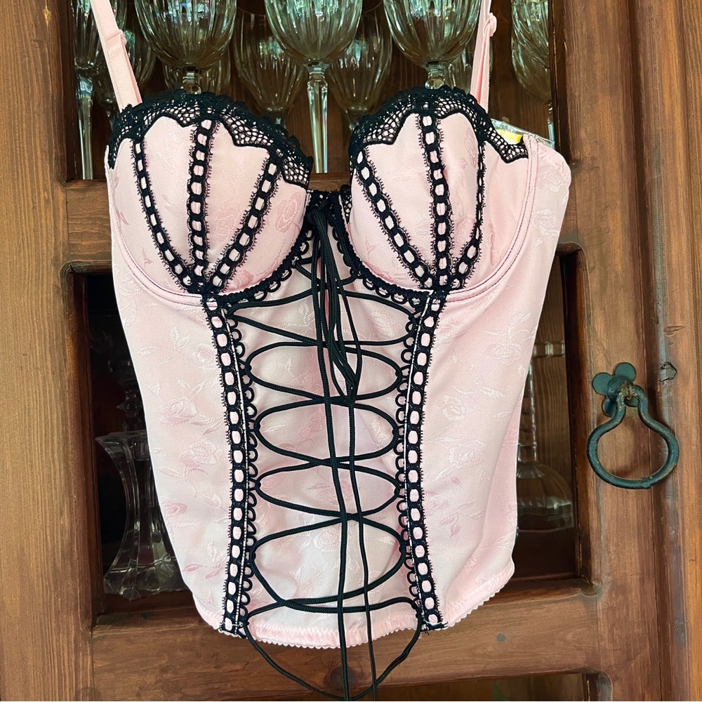 Y2K PINK CORSET
